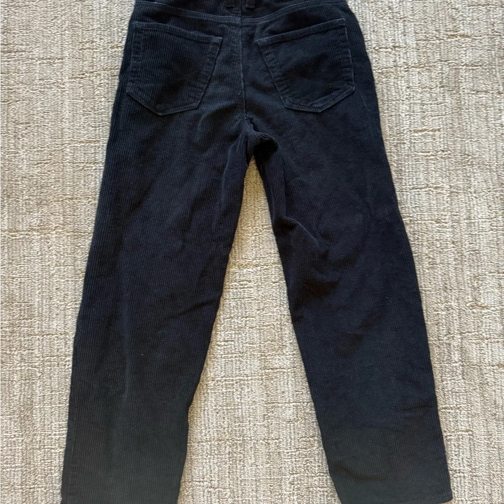 Empyre Loose Fit Black Corduroy Pants - Picture 2 of 3